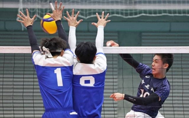 春高バレー　市尼崎が2－0でストレート勝ち　藤原監督「相手のリズムが出る前にこちらのペースに」