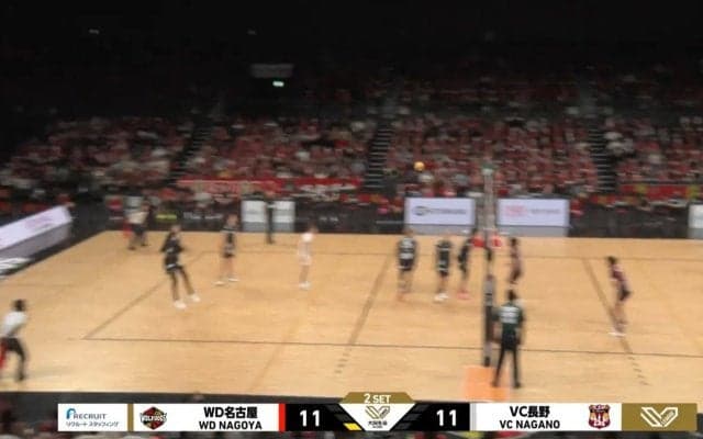 男子バレー、“衝撃落下”の驚きサーブが話題 まるで魔球な強烈サービスエースにファン大興奮