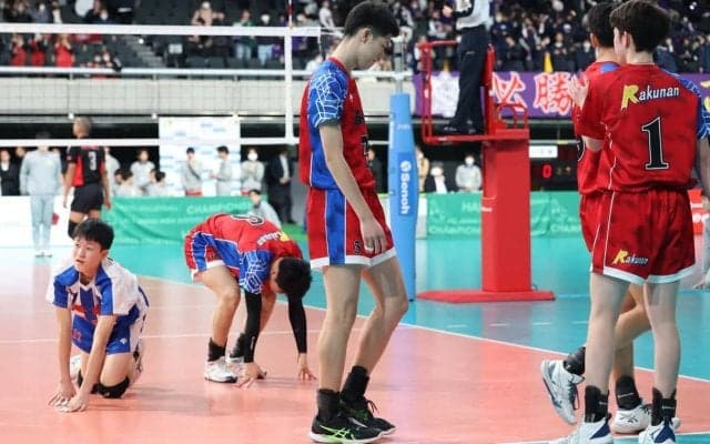 春高バレー、京都・洛南は3回戦で川内商工に敗れる　次世代に託す挑戦