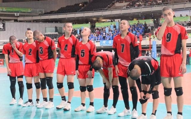 春高バレー　川内商工はベスト8で散る　エースの小園壱「まだ上に行きたかった…先生や保護者の方に感謝」