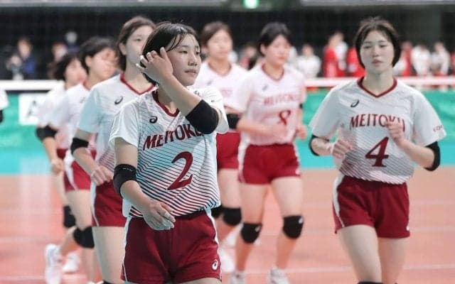 春高バレー　明徳義塾は第1セットを奪うも逆転負け　吉田珠由主将「会場の雰囲気も含めて楽しかった」