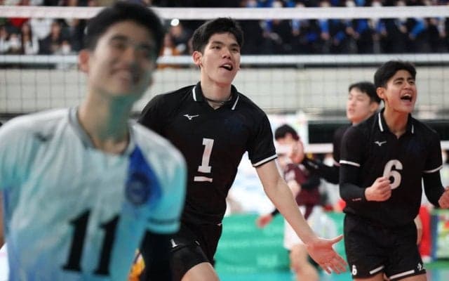 春高バレー　東福岡が「九州対決」を制して4強進出　2021年大会以来の頂点へあと2勝