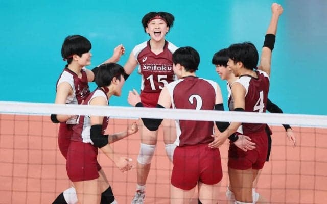 春高バレー　下北沢成徳がベスト4進出　チームの柱のイェーモン・ミャ「優勝が目標」