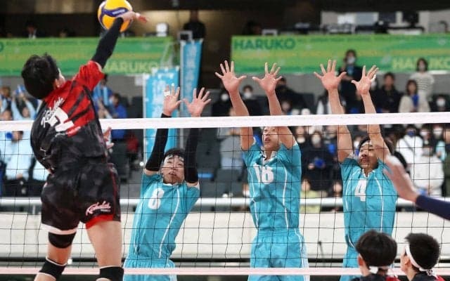 春高バレー　大阪代表の男子・清風、勢い乗れず敗退