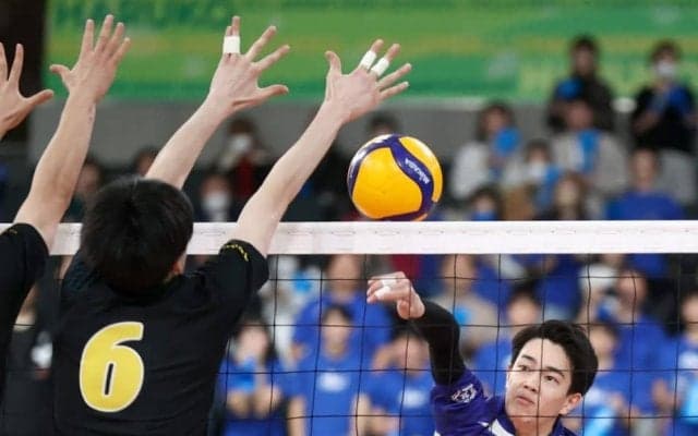 春高バレー　近江、高校3冠狙う駿台学園に敗れ4強入り逃す　監督「よく頑張った」　