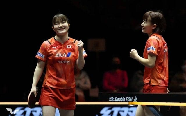 世界2位の大藤沙月、横井咲桜ペアが優勝候補筆頭か　カギ握る準々決勝の戦い、張本美和、木原美悠ペアと対戦の可能性【WTTスターコンテンダードーハ】