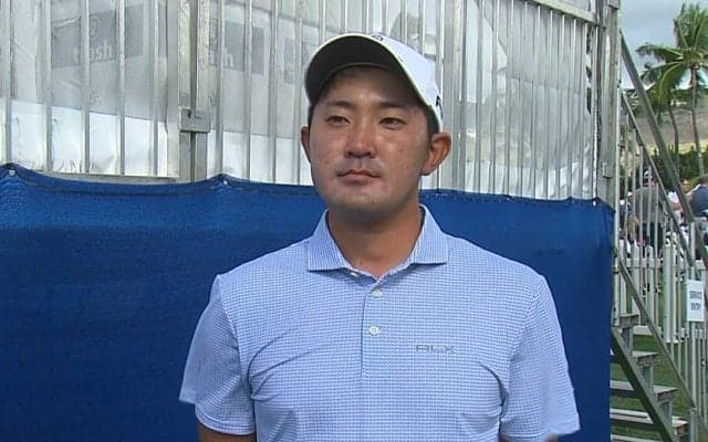 金谷拓実「一試合一試合が勝負」　今年はPGAツアーメンバーとしてソニーオープンへ
