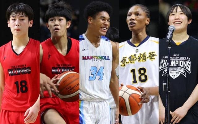 Jr.ウインターカップのベスト5発表…白谷柱誠ジャックは3位から選出、初V貢献の2年生も