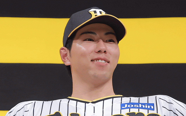 「筋肉バケモン」阪神新人にX騒然　“異次元”のパツパツ上半身に「そりゃ159キロ出ますわ」