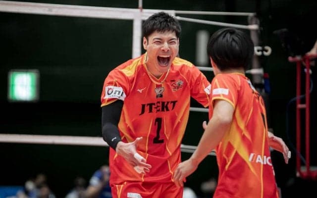 【バレー】フォト ジェイテクトSTINGS愛知 関田誠大、髙橋健太郎、宮浦健人、小川智大ら　2025.01.05 パナソニックアリーナ