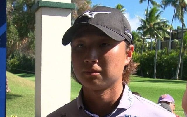 平田憲聖が圧巻の7アンダー　4連続バーディ発進は「すごく大きかった」