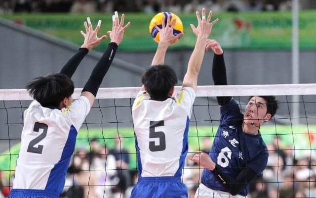 春高バレー　市尼崎はベスト4敗退　2年生エース・ハントラクル星夏は来年に向け「高い位置を目指したい」