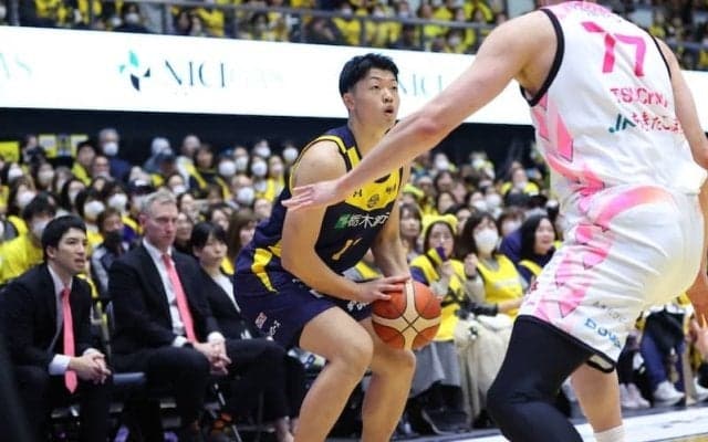 宇都宮ブレックスが秋田ノーザンハピネッツに39点差圧勝…星川開聖がデビュー戦で3得点