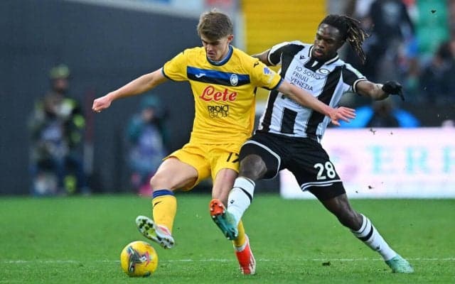 守勢のアタランタがウディネーゼにゴールレスドロー、首位奪還ならず【セリエA】