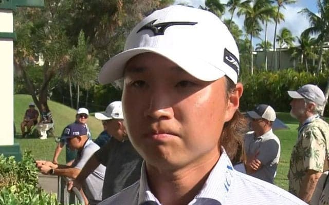 平田憲聖、4打差逆転Vへ「ビッグスコアを出すしかない」