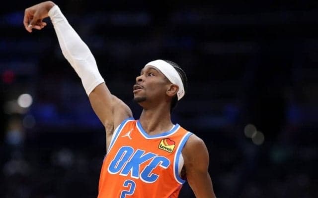 今季のMVPランキングでトップに躍り出たサンダーのSGAが通算1万得点を突破