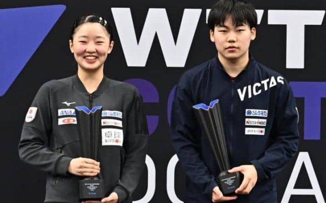 ドーハで“3冠”の卓球日本勢　混合ダブルス“10代ペア”に中国メディアが警戒心「新たなライバルとなる可能性も」
