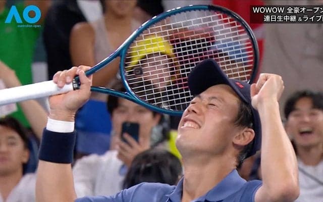 「正直諦めていた」錦織圭、4時間の死闘制した“大逆転劇” 会場はスタオベ「ケイが戻ってきた！」誰もが讃えた勝利の瞬間