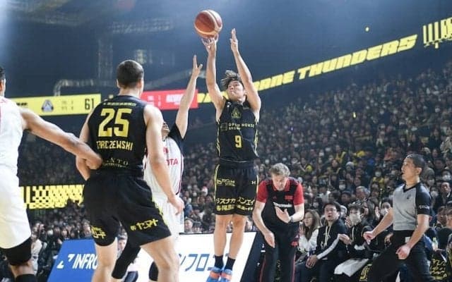 辻直人がキャリアハイペースで1位…上位6選手が41％超え／B1第17節終了時点個人成績 3ポイント編