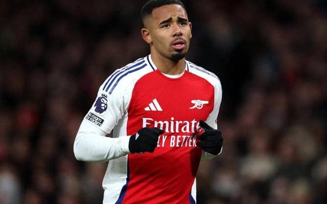 負傷交代のFWガブリエウ・ジェズスは前十字じん帯断裂の可能性…負傷者続出のアーセナルは補強を計画か