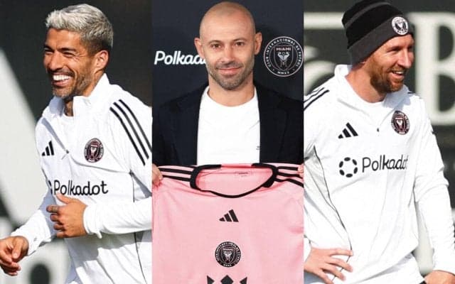 全米初制覇を目指すインテル・マイアミが2025シーズンへ始動…マスチェラーノ新監督到来でスアレス&メッシが初日から合流