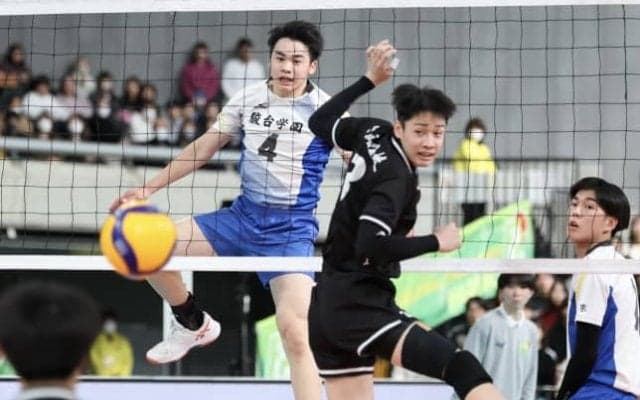 【バレー】駿台学園が東福岡にストレート勝利で3連覇！　共栄学園とともに東京代表がアベック優勝　春高バレー男子決勝