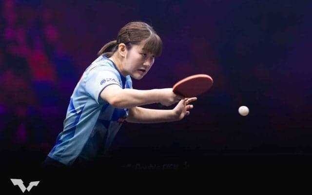 大藤沙月、横井咲桜との世界1位ペア対決でストレート勝ち　第1シードが注目の同士討ちを制してベスト4進出【WTTコンテンダーマスカット】