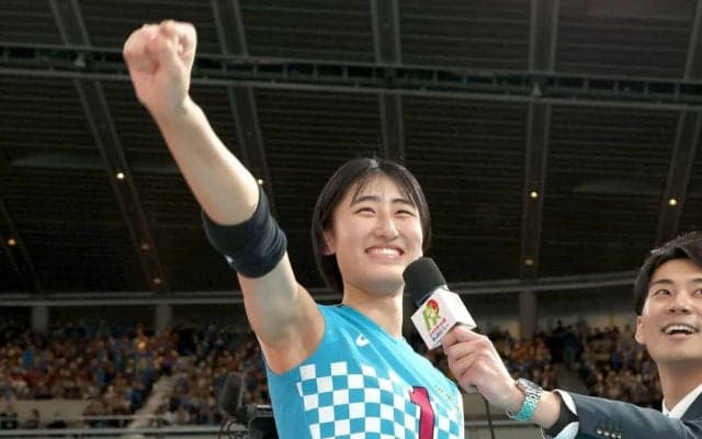 共栄学園の秋本美空がSVリーグ姫路へ　春高バレー最優秀選手、母は五輪銅の大友愛さん