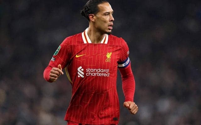 「今季は今のところ順調だ」年明けからやや調子落とすリバプール、主将ファン・ダイクは批判に反論「常に完璧でいることはできないが…」