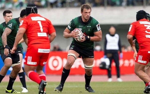 加入3季目で“日本流のタックル”を習得。強靭なフィジカルで相手を食い止める