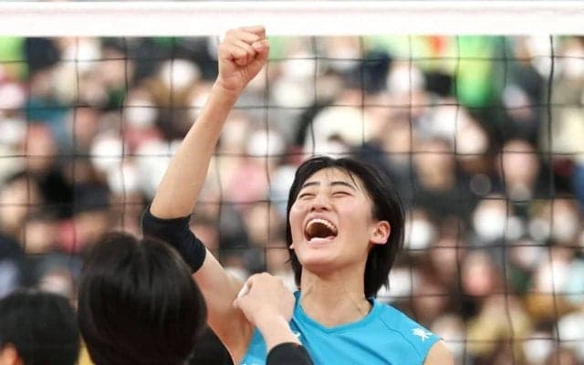 春高バレーVの共栄学園・秋本美空、姫路入団「自分の目標への援助を一番してくれる」　28年ロス五輪出場への第一歩／SVリーグ