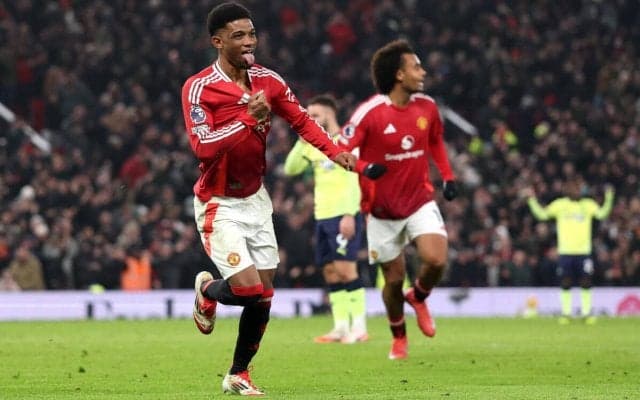 アマドが終盤のハットトリックで救世主に、菅原由勢フル出場のセインツに逆転勝利のユナイテッドがOT4連敗を阻止【プレミアリーグ】