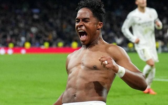 セルタに2点差追いつかれたマドリー、エンドリッキ&バルベルデの弾丸ミドルで延長戦制す【コパ・デル・レイ】