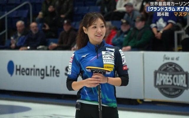 その動きはなんだ！？ロコ・ソラーレ吉田知那美、頭ポンポン→ピヨピヨ“謎ムーブ”から完璧ショット炸裂の一部始終