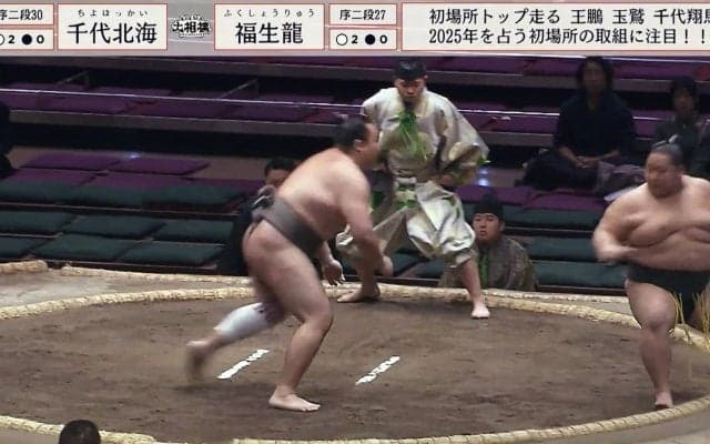 あ、力士が転んだ… 予想外のハプニングにファン困惑 本人も苦笑「わろてはるw」「これは悔しい」