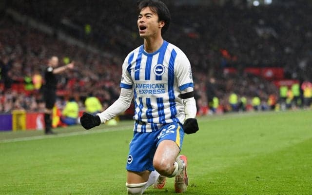 「偉業すぎる」「これは泣けてくる」2試合連続ゴールの三笘薫が日本人最多のプレミア通算15ゴールを記録！ユナイテッド相手にアウェイで大活躍「歴史を作ってるのすごい」