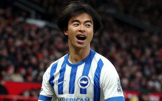 三笘薫、アタッカーとしての総合能力の高さを証明 １ゴール１アシストでマンＵを撃破