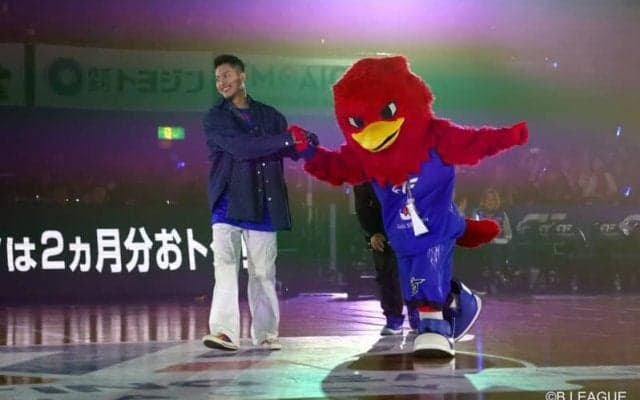 BE:FIRSTの三山凌輝がFE名古屋vsA東京に来場…昨季からクラブアンバサダー務める