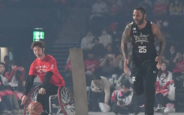 ファンも一緒に「垣根を超える」…ALL BASKETBALL ACTIONを体現したBリーグ選手と車いすバスケ選手が「またやりたい！」