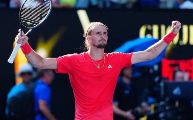 ズベレフが2年連続の4強！準決勝でアルカラスとジョコビッチのどちらかと対戦[全豪オープン]