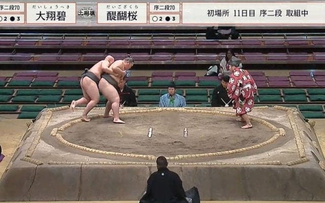 「超レア技きた」発生確率0.02％の“偶然決まる技”に視聴者ザワザワ……「見たの初めて」「後ろもたれ？」