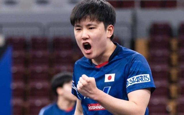 張本智和、優勝候補の王者が4－1勝利で連覇へ好スタート　 17歳の松島輝空は逆転勝ちで上位進出へ初戦突破【全日本選手権2025】