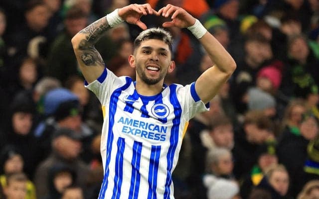 ブライトンの10番MFエンシソがイプスウィッチにレンタル、今季はプレミアで先発わずか2回と苦しむ