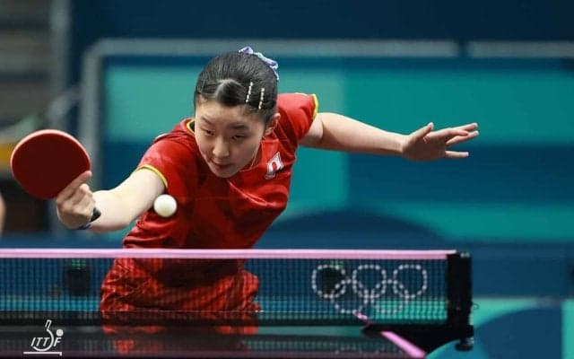 ジュニアの部制覇の張本美和は2冠へストレートで6回戦へ　好調の平野美宇も快勝で順当に勝ち上がり【全日本選手権2025】