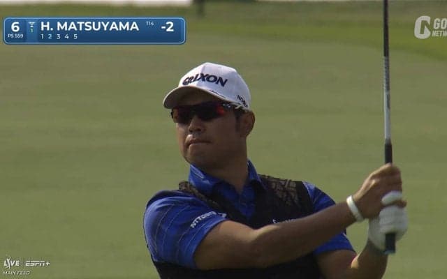 【動画】松山英樹が前半3連続バーディでスコアを伸ばし13位タイに浮上　トップはハリス・イングリッシュ【ファーマーズインシュランスオープン3日目】