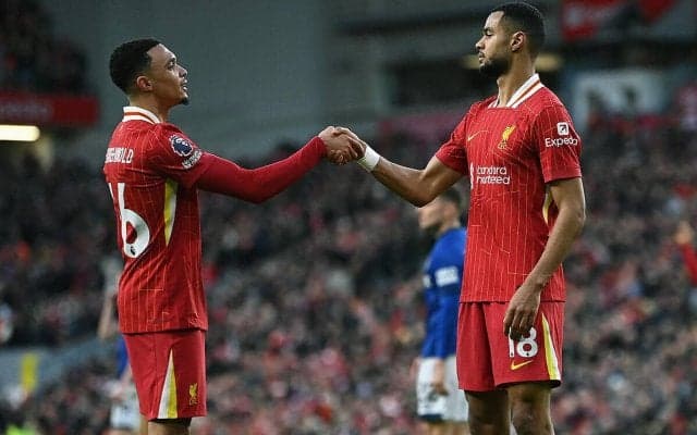 ガクポ2G1Aのリバプールが4発快勝で首位快走！　遠藤航は68分から途中出場でクローザー役完遂【プレミアリーグ】