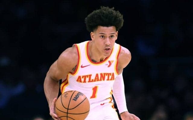 ホークスの主力フォワード、ジェイレン・ジョンソンが左肩負傷で戦線離脱