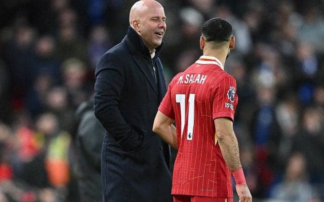 「ほぼ完ぺき」スロット監督は4発快勝の一戦を評価…エゴとともに持ち味発揮ソボスライの成長に目を細める