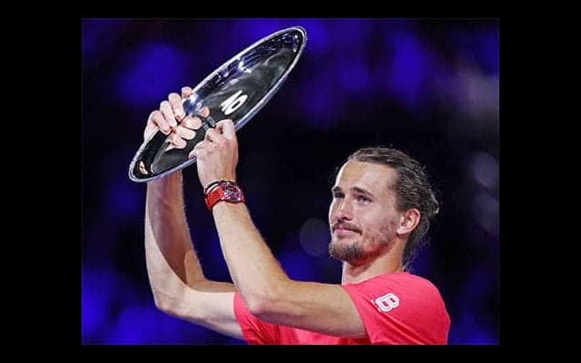  全豪OP準Vズべレフ「何度でも挑戦する」 