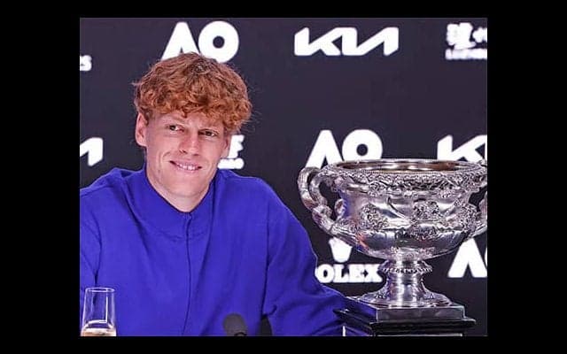 シナー 四大大会3勝目「本当に嬉しい」